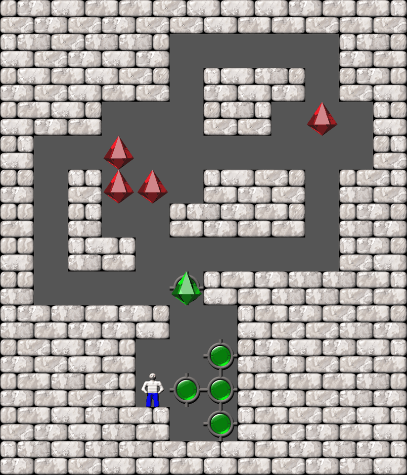 Sokoban More Bugs collections level 306